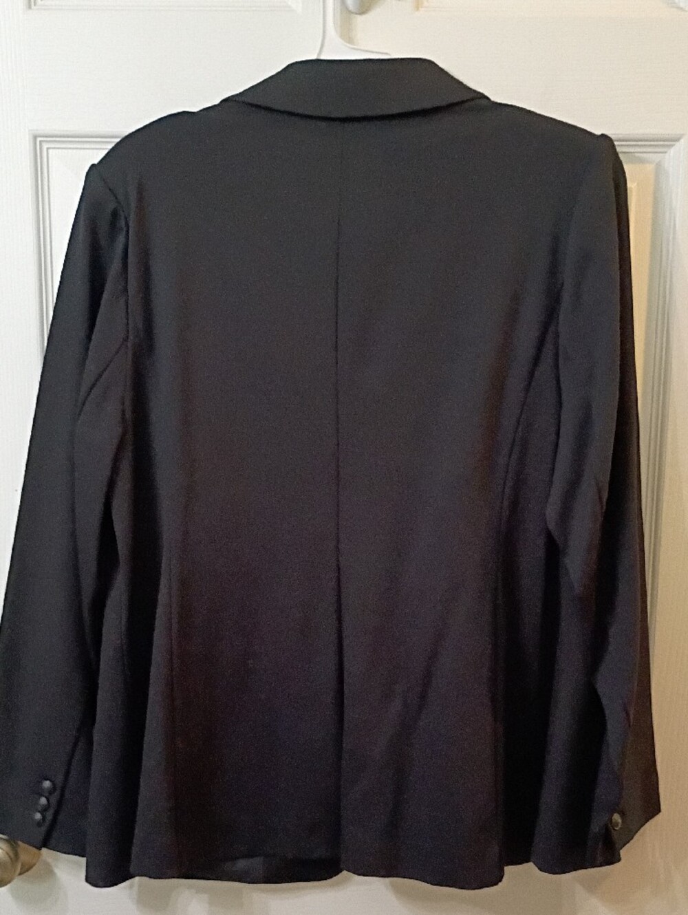 Lane Bryant Black Double-Breasted Suit Jacket - Picture 5 of 6